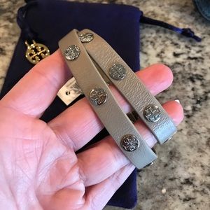 Tory Burch Leather Wrap Bracelet NWT